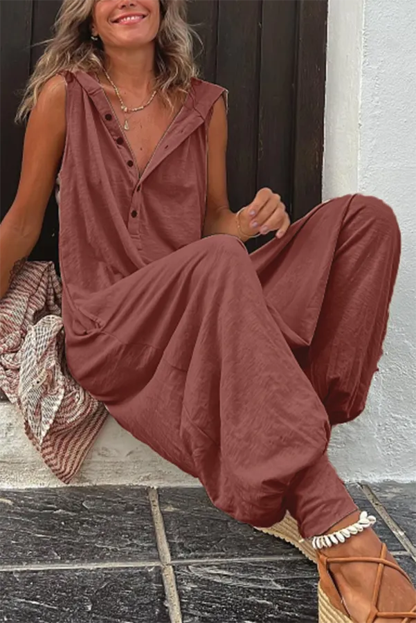 Azura Hooded Jumpsuit