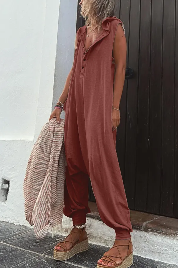 Azura Hooded Jumpsuit