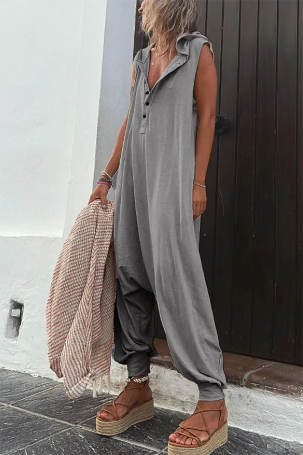 Azura Hooded Jumpsuit