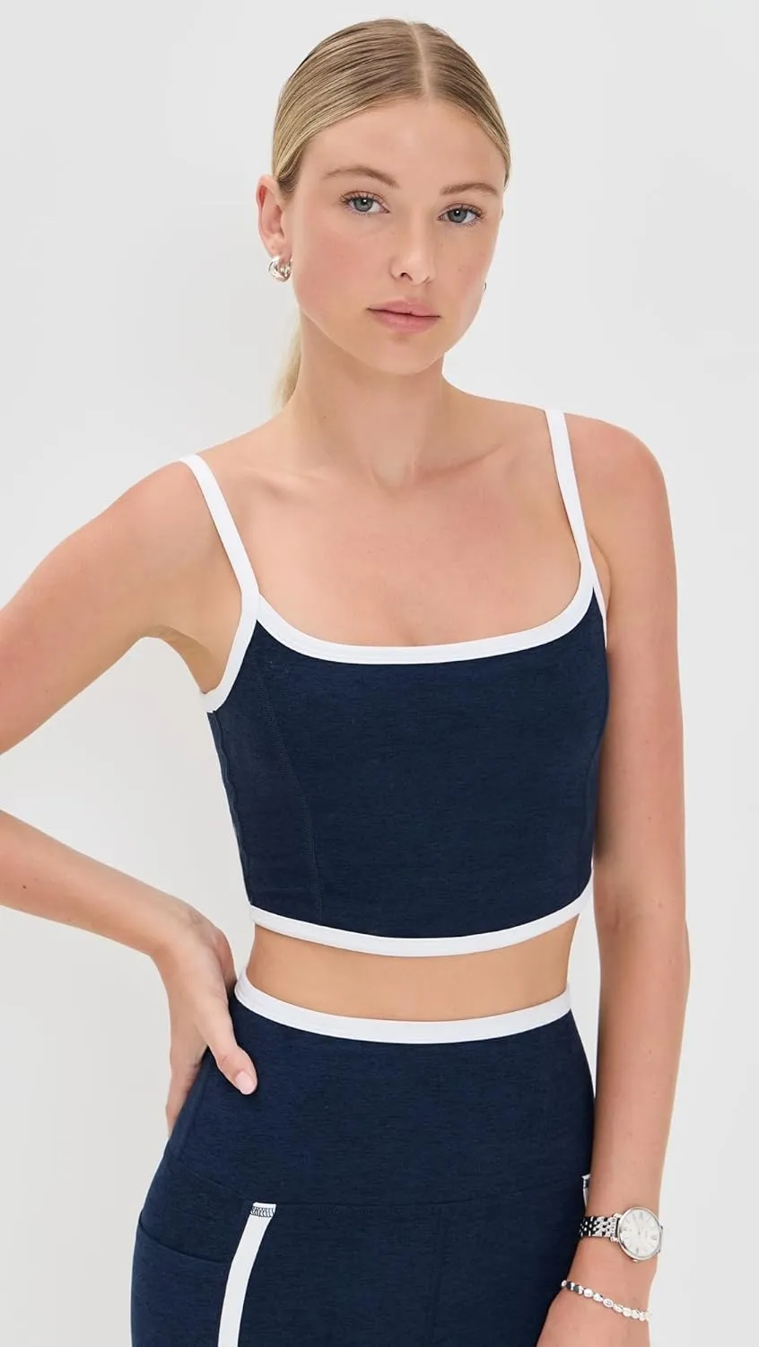 Beyond Yoga Women's Spacedye New Moves High Cropped Tank