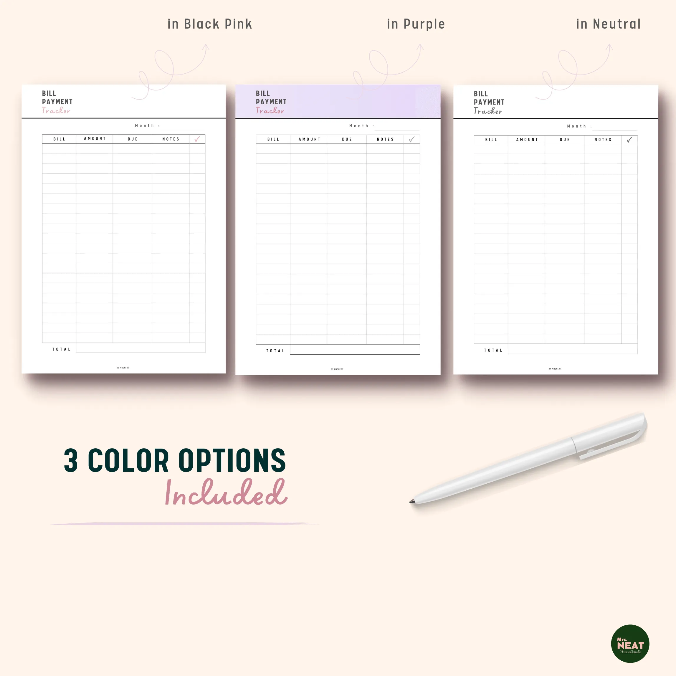 Bill Payment Tracker - M037