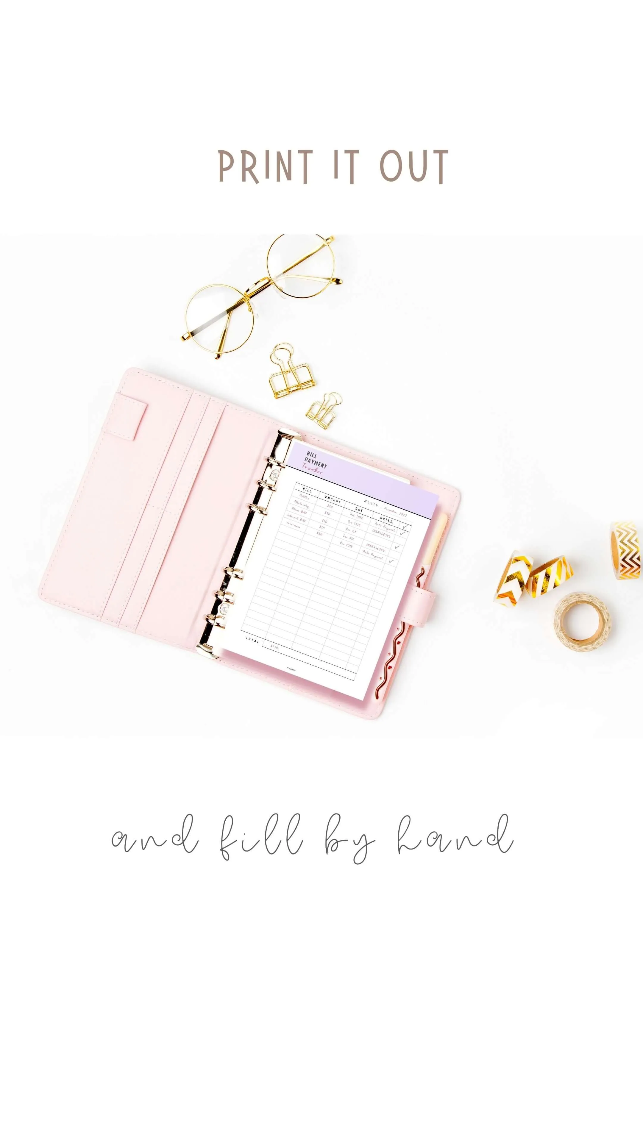 Bill Payment Tracker - M037