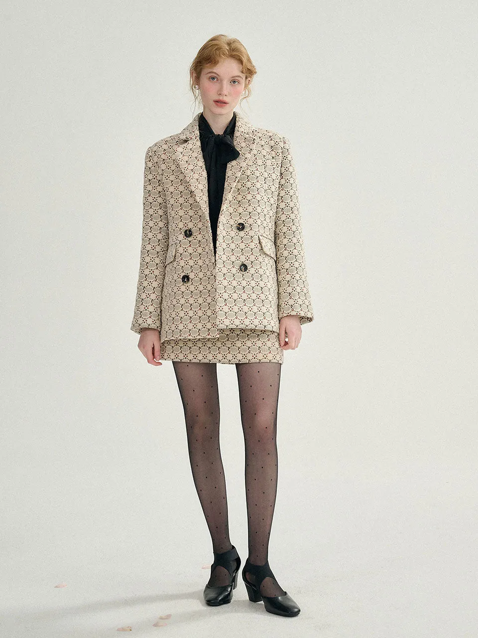 Bliss two button half jacket
