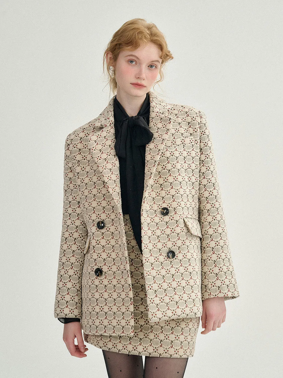Bliss two button half jacket