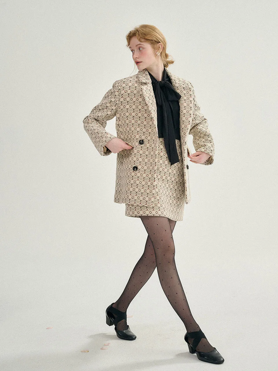 Bliss two button half jacket