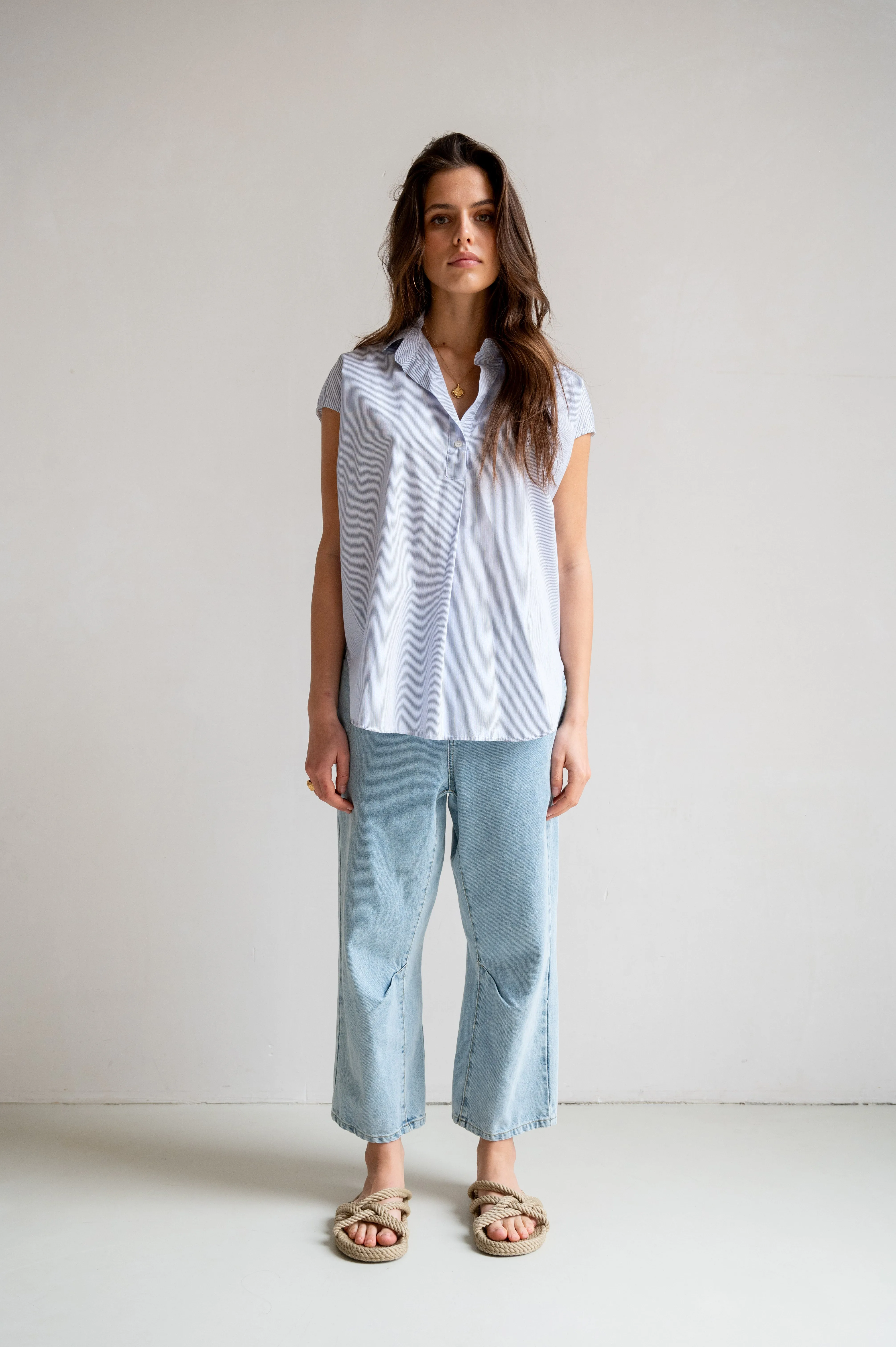 BLOUSE (S25Z766LTD) STRIPE