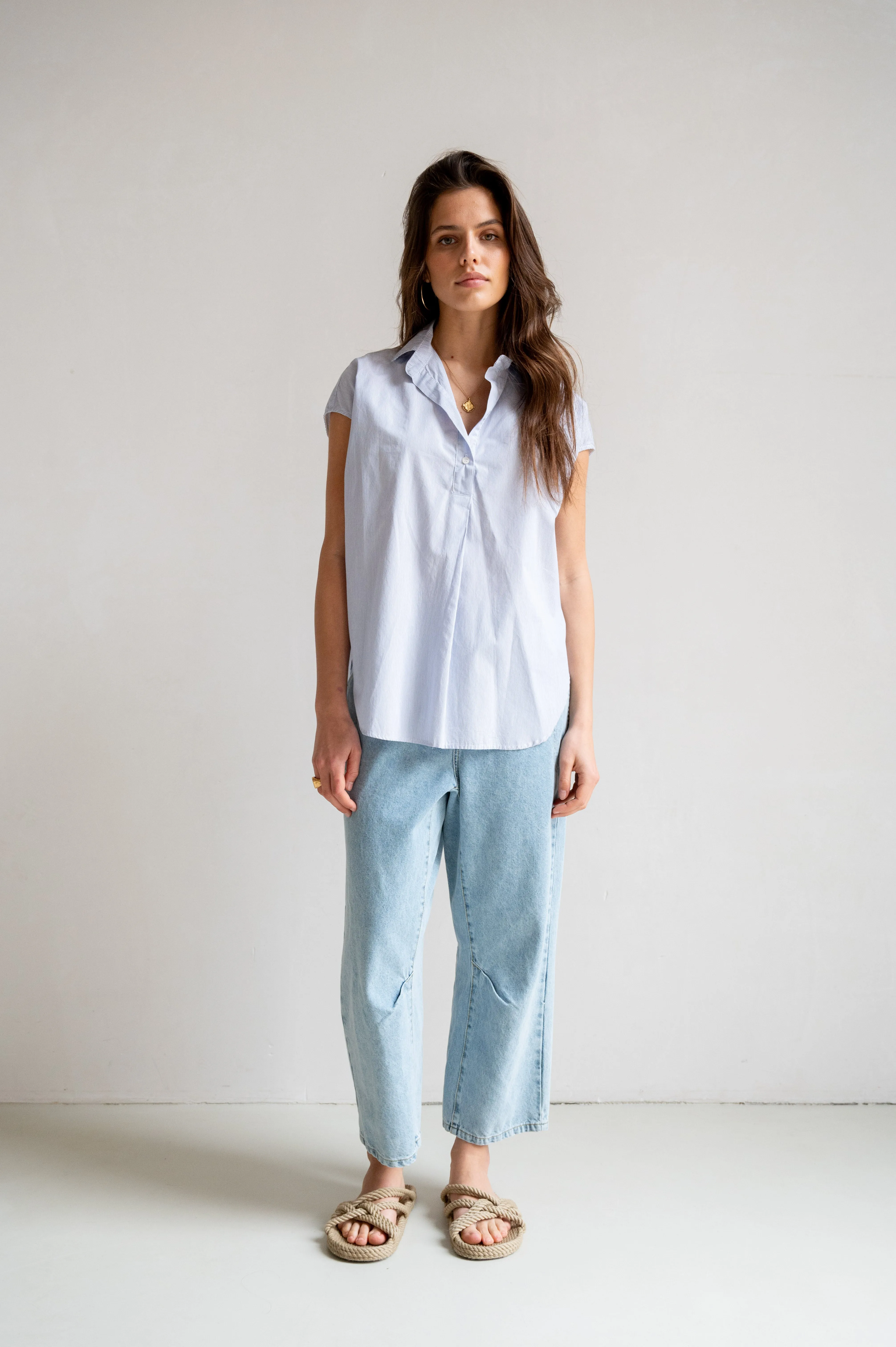 BLOUSE (S25Z766LTD) STRIPE