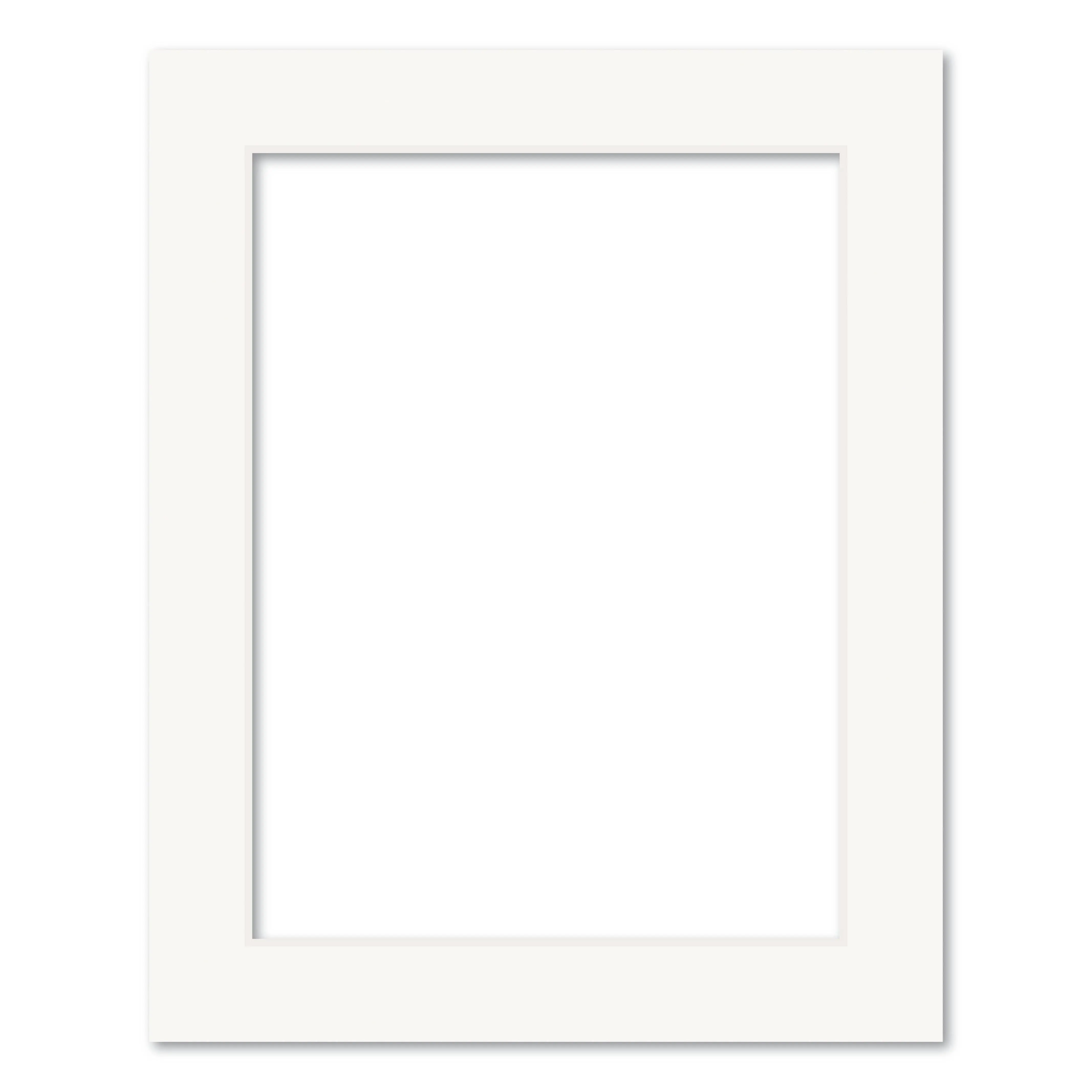 Bulk Mat Board Value Bundle - Ice White (100 Pack)