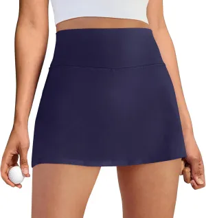 Butterluxe Skirts for Women High Waisted A Line Tennis Golf Athletic Casual Skorts with Pockets