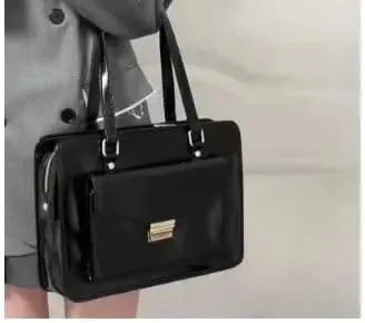 Campus College Literary Retro Business Travel Portable Briefcase