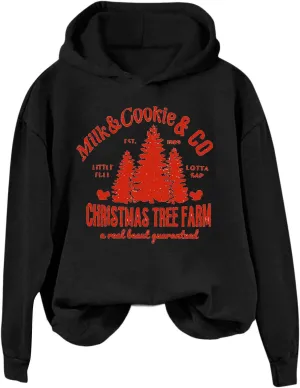 Christmas Sweatshirts for Women Christmas Shirt Xmas Vacation Graphic Casual Long Sleeve Pullover Tops Blouse
