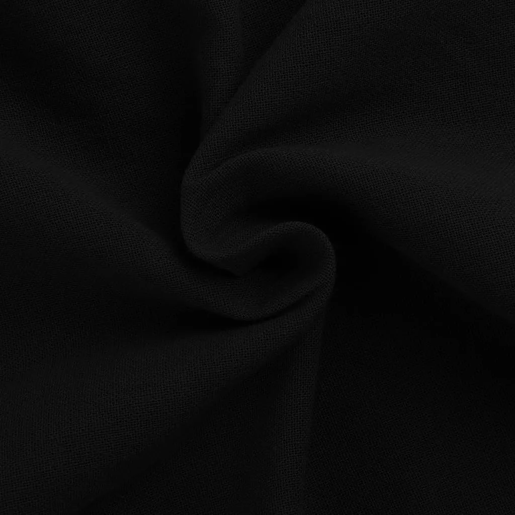 Cotton Linen Pants for Women Lightweight High Waisted Pants Tie Knot Wide Leg Pants Summer Lounge Pants with Pockets
