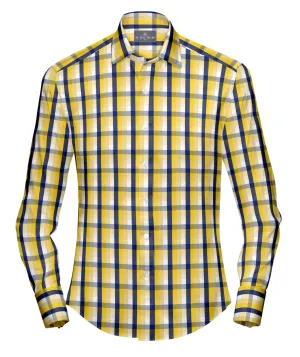 Cowboy Yellow Casual Shirt
