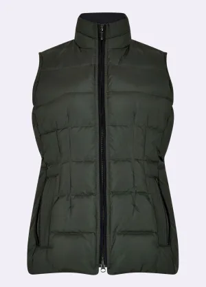 Dubarry Spiddal Quilted Gilet - Spruce