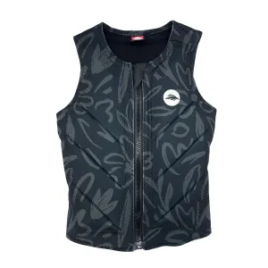 Eagle Women's Floral Vest - Black