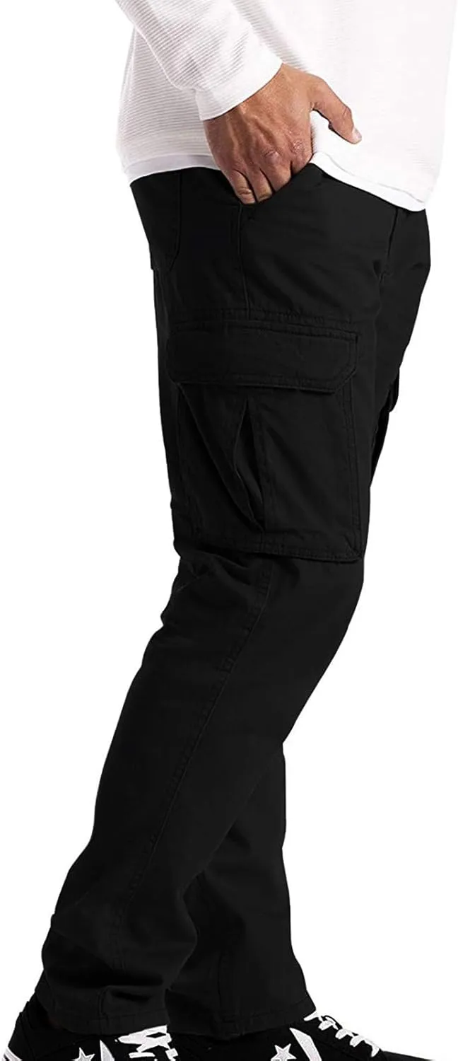 GIERIDUC Men's Joggers Sweatpants Mens Trousers Dress Pants No Belt Loops Mens Stretch Pants Casual Camouflage Joggers Mens