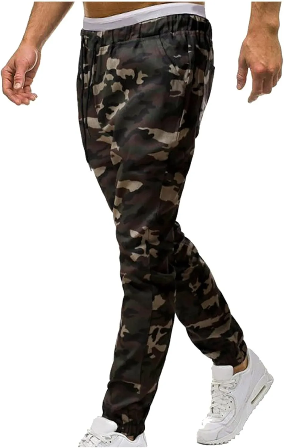 GIERIDUC Mens Stacked Flared Sweatpants Boyfriend Gifts for Boyfriend Best Formal Trousers for Men Forest Green Dress Pants