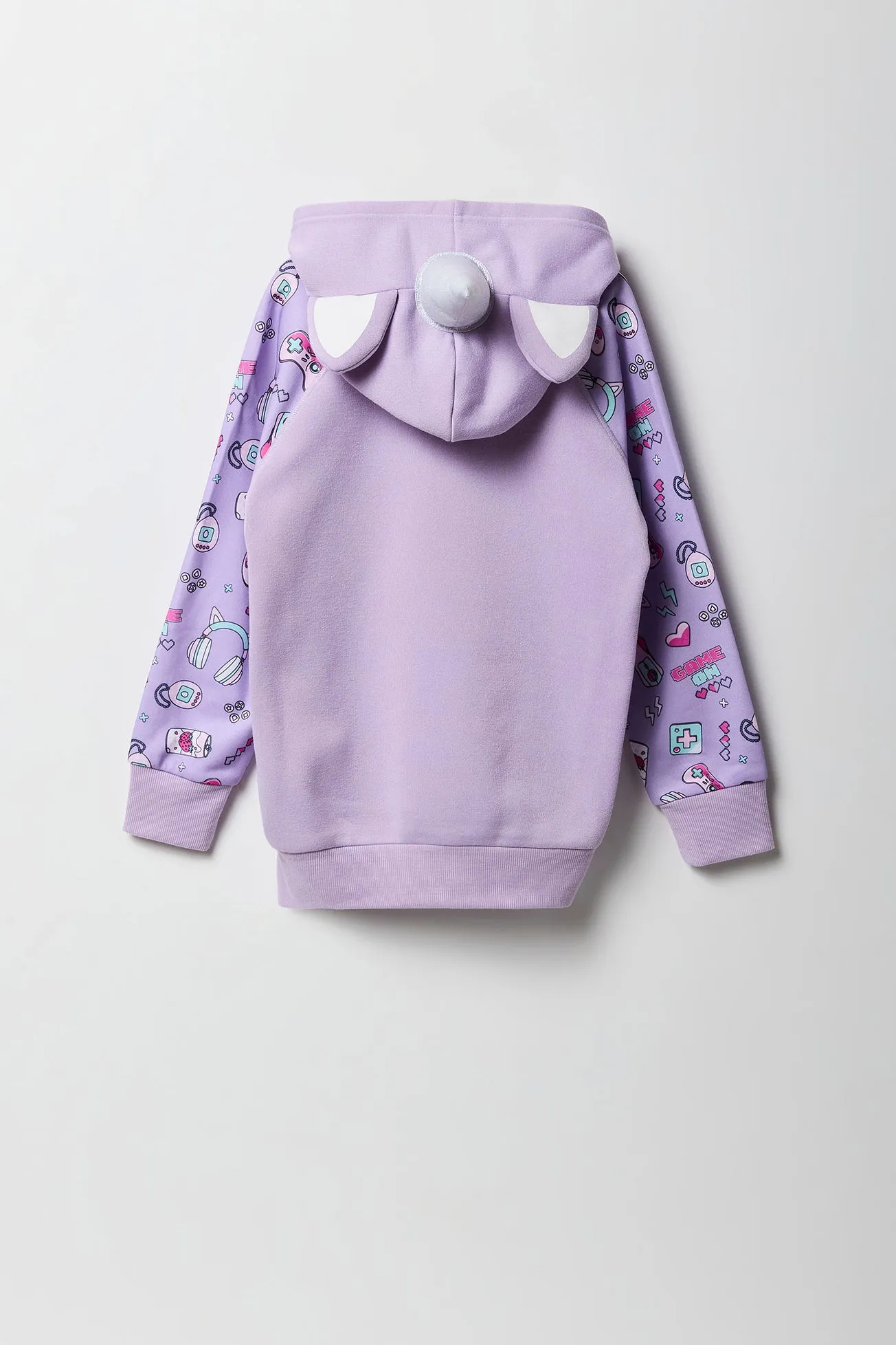 Girls Gamer Caticorn Character Hoodie
