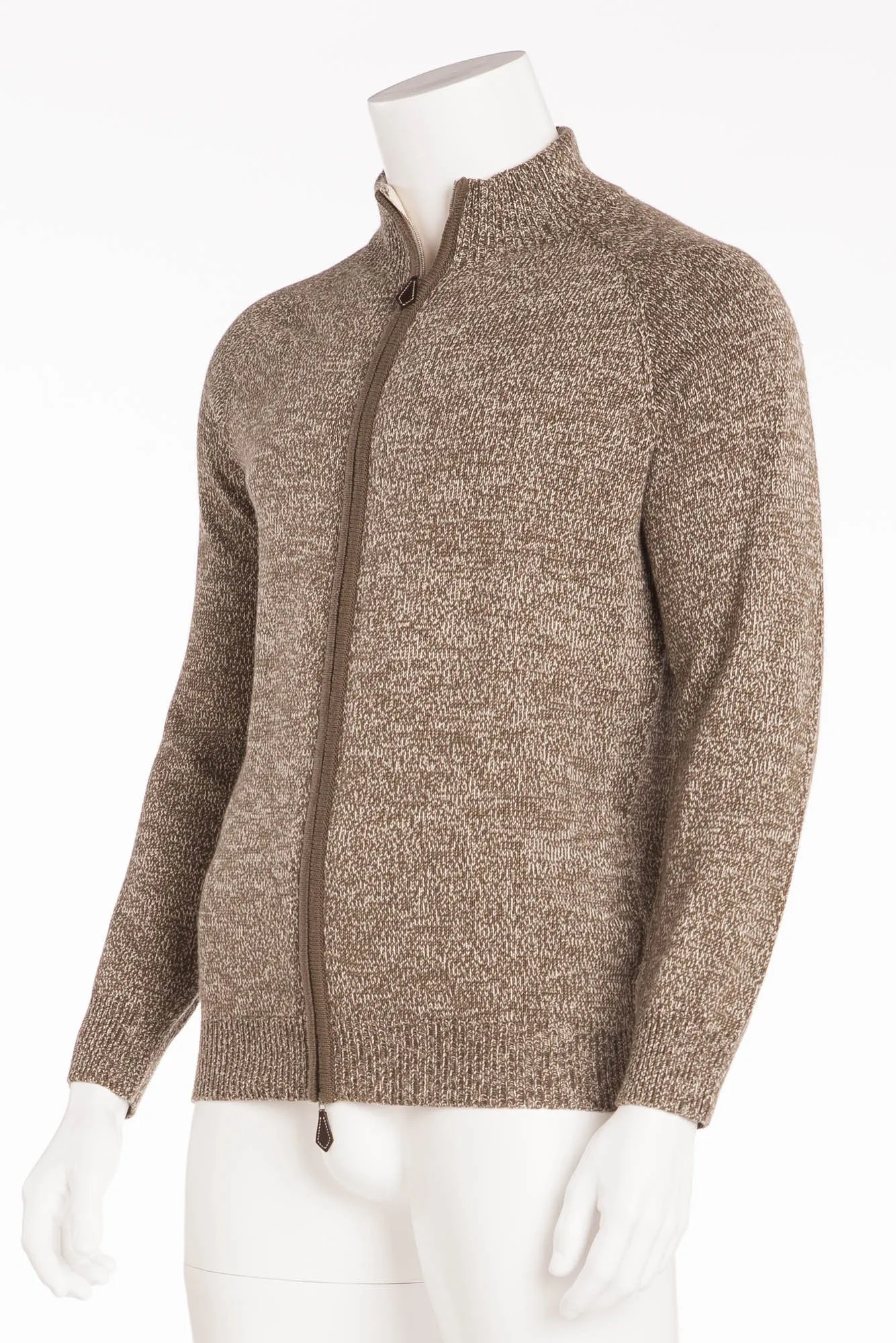 Hermes - New Men's Long Sleeve Zip Cardigan - L