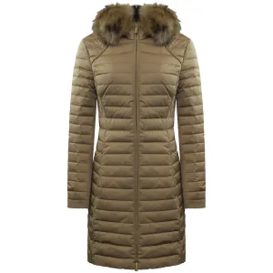 Hunter Refined Womens Brown Down Coat