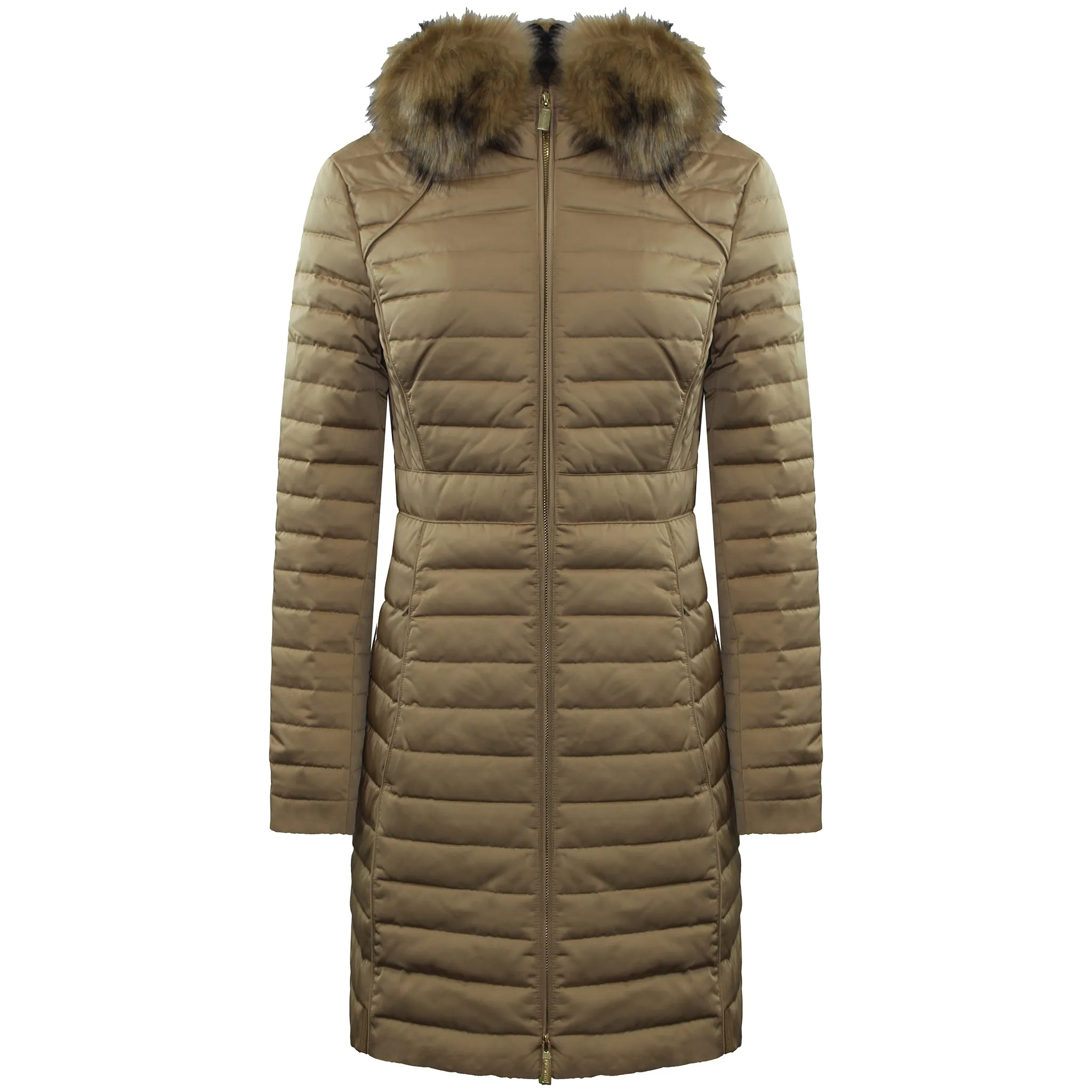 Hunter Refined Womens Brown Down Coat
