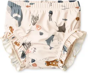 Infant Baby Girls Swim Diapers Washable Reusable Swimming Diaper BPA Free Swimmers Waterproof Swim Pant Whale Swimsuit