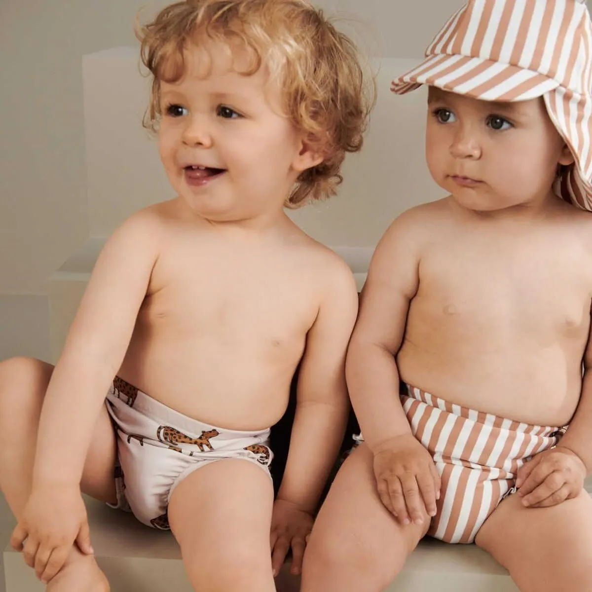 Infant Baby Girls Swim Diapers Washable Reusable Swimming Diaper BPA Free Swimmers Waterproof Swim Pant Whale Swimsuit