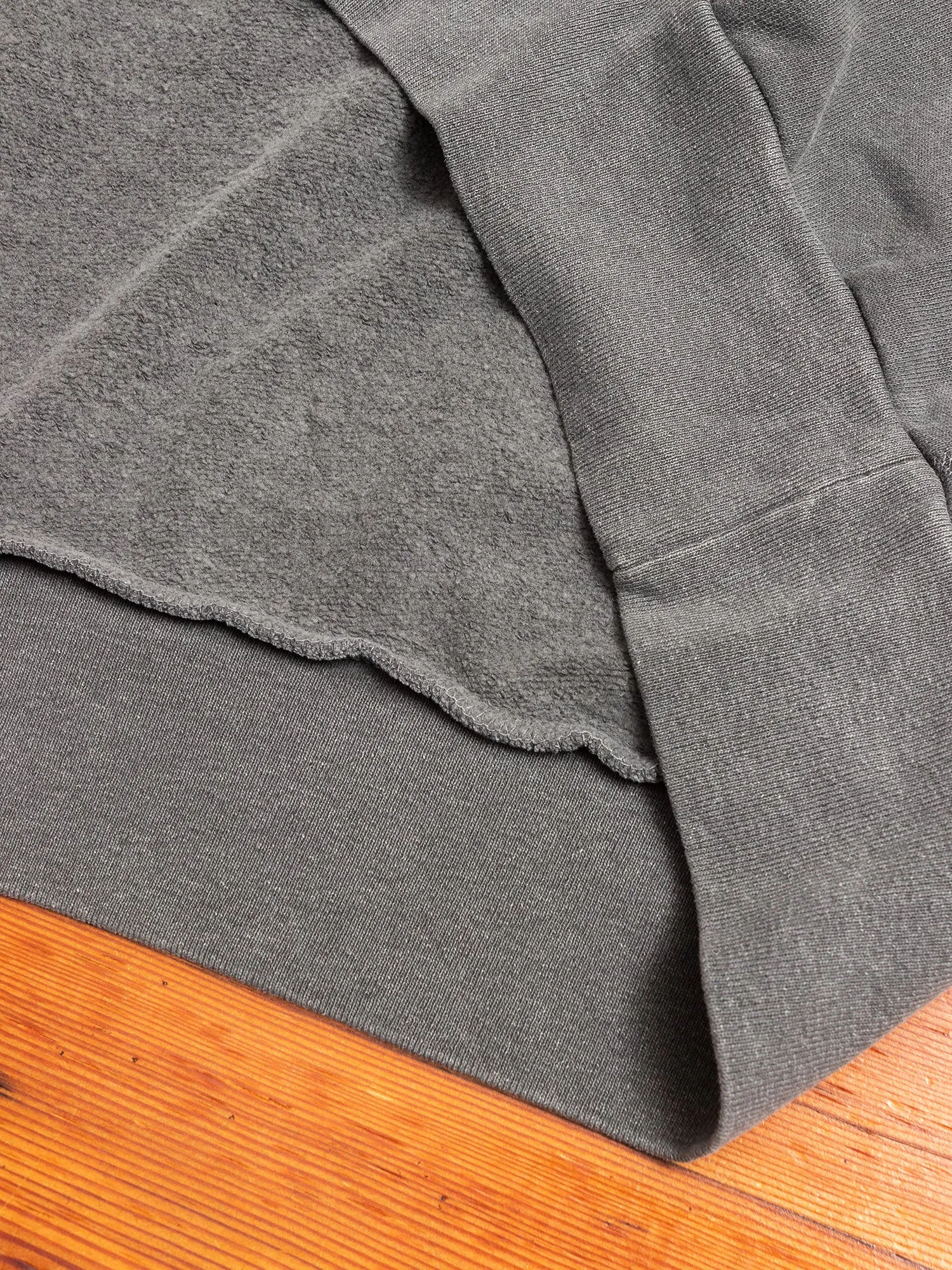 Interval Hoodie in Washed Black