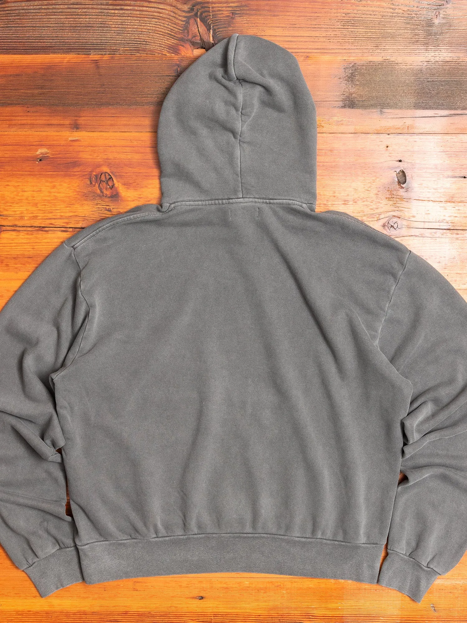 Interval Hoodie in Washed Black