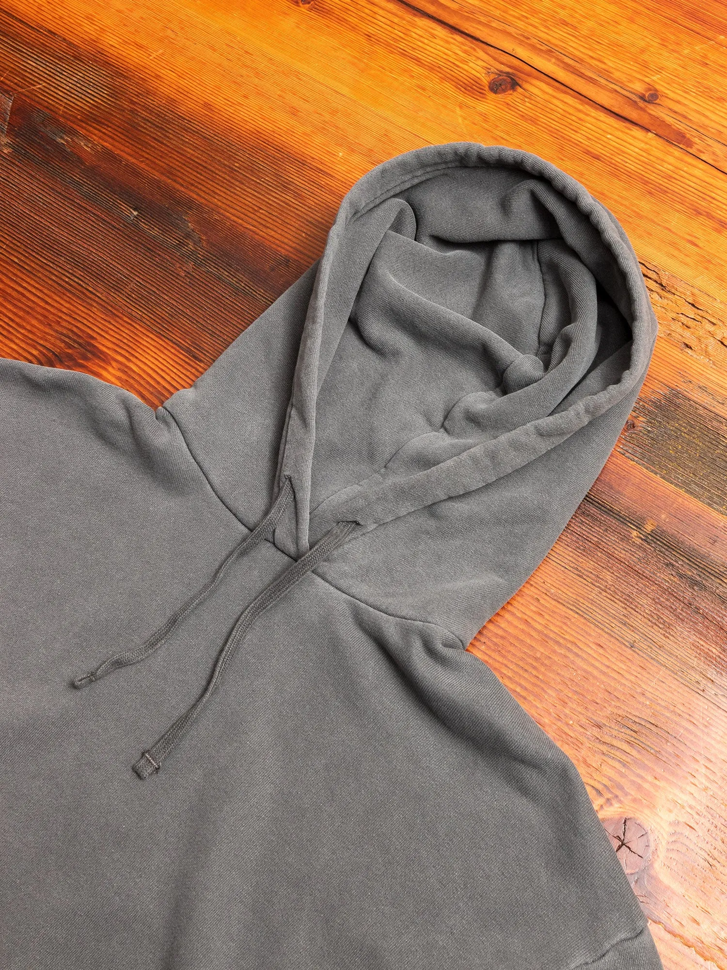 Interval Hoodie in Washed Black