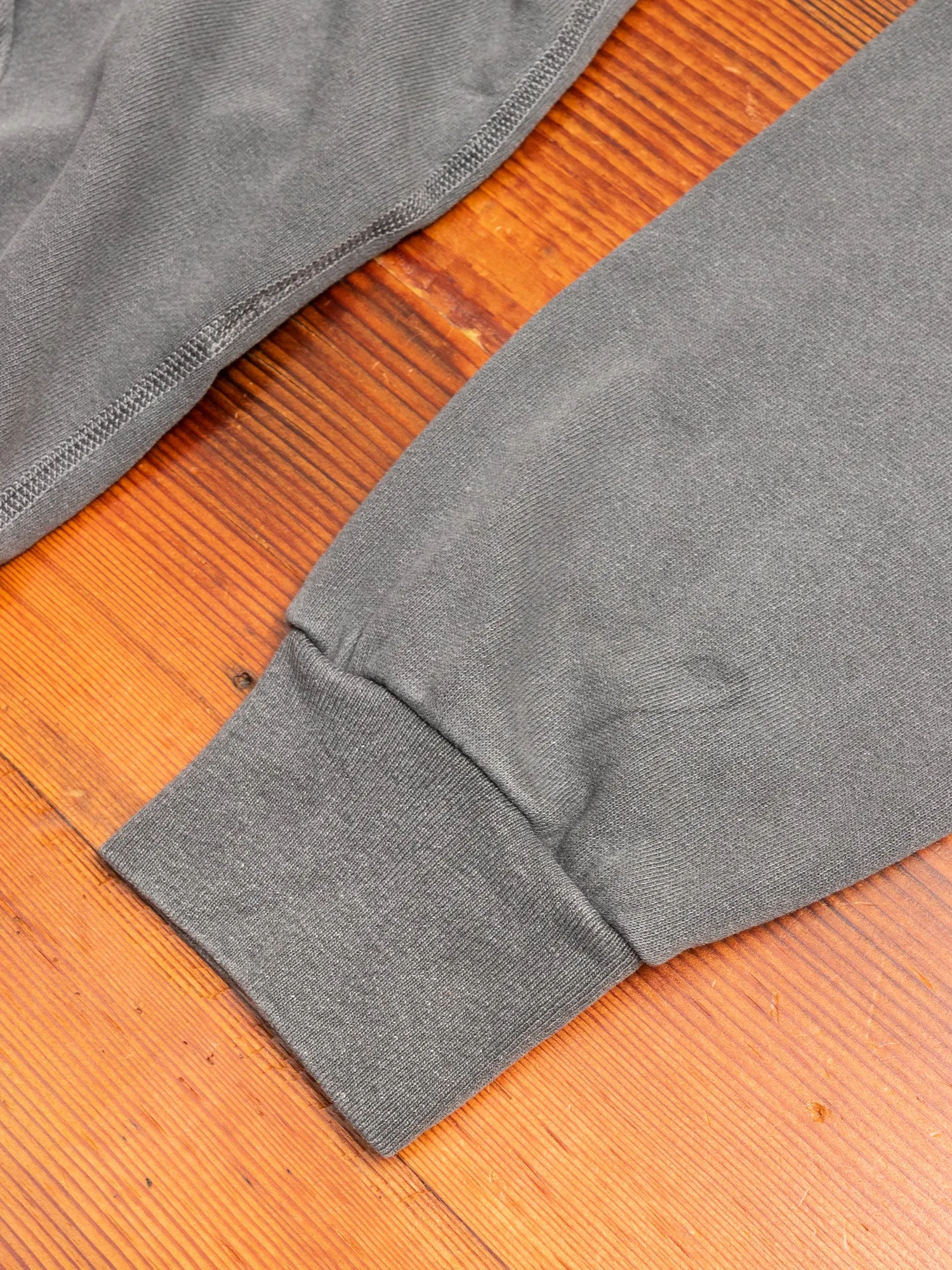 Interval Hoodie in Washed Black