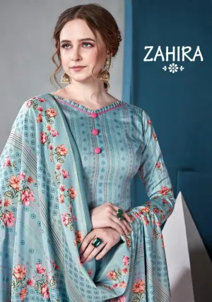 Kaara Suits Zahira Jam Satin Digital Print Casual Wear Salwar Kameez