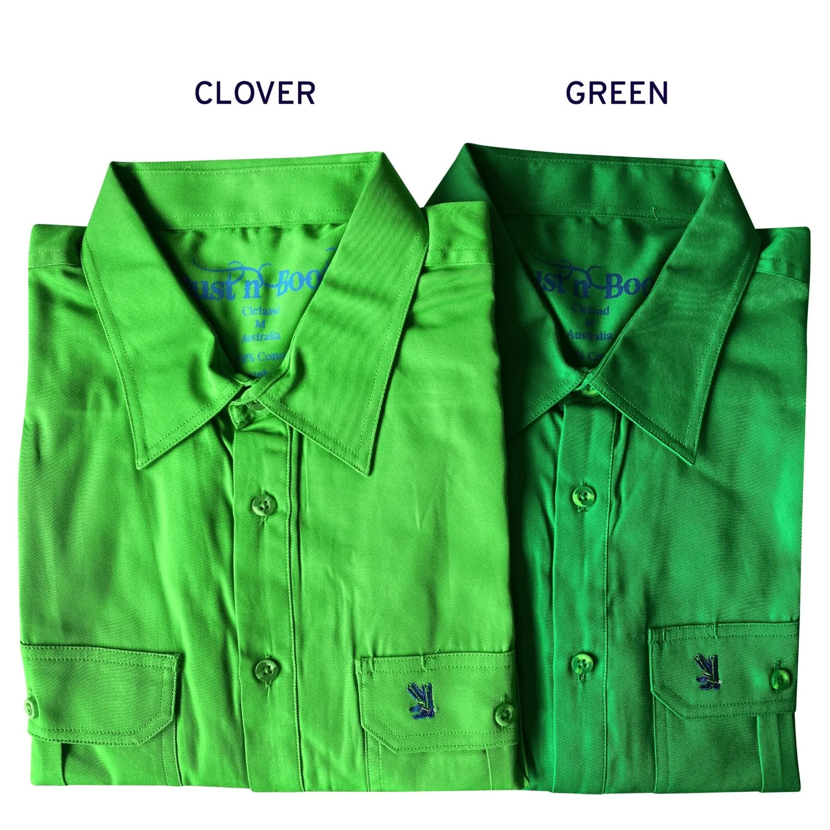 Kids Clover Half Button