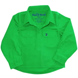 Kids Clover Half Button