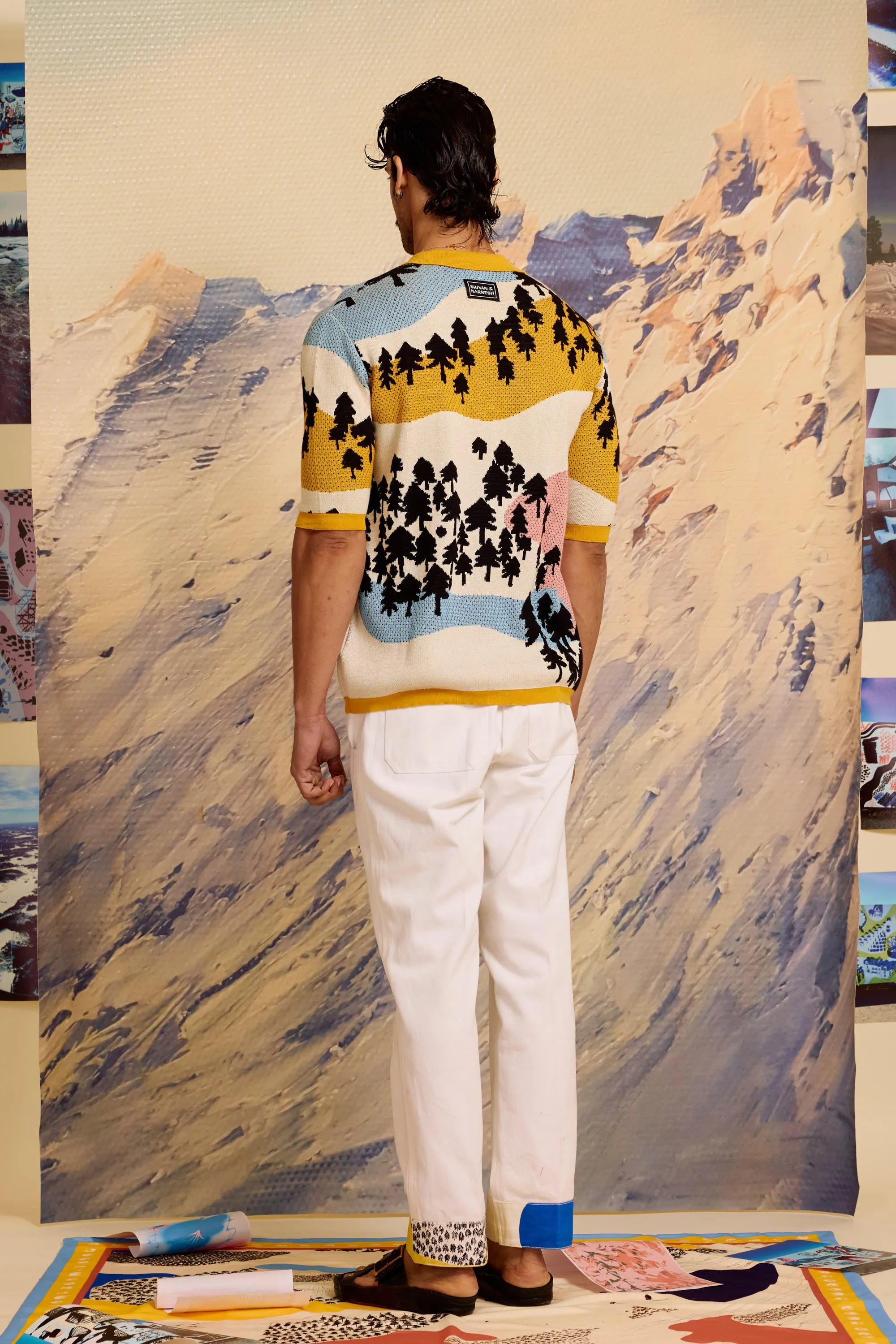 Leviland Jacquard Knit Shirt
