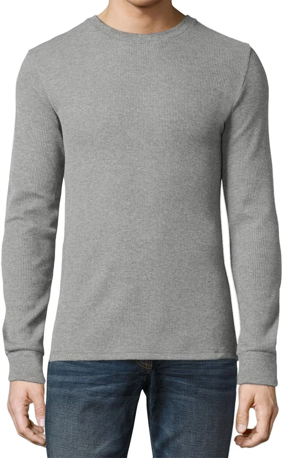 Ma Croix Premium Mens Thermal T Shirts Waffle Pattern Heavyweight Longsleeve Soft Big Tall Active Cotton Knit