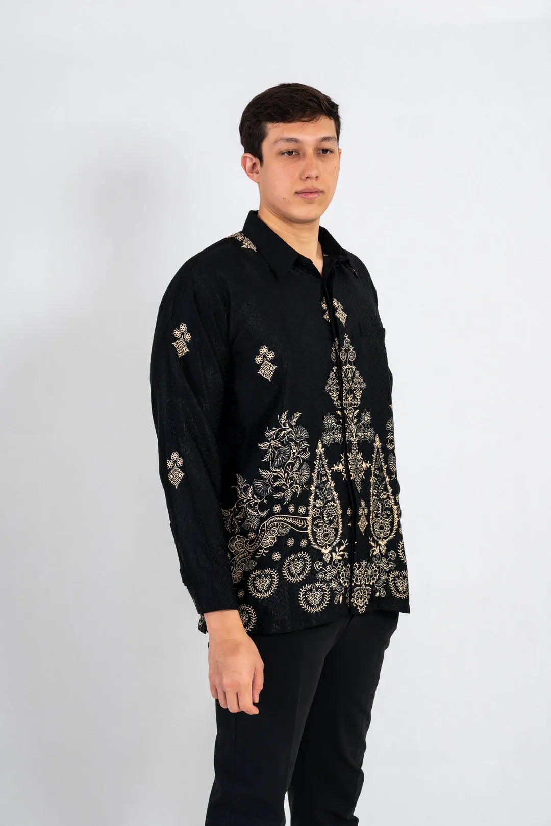Men's Batik Shirt - Commander | Long Sleeves