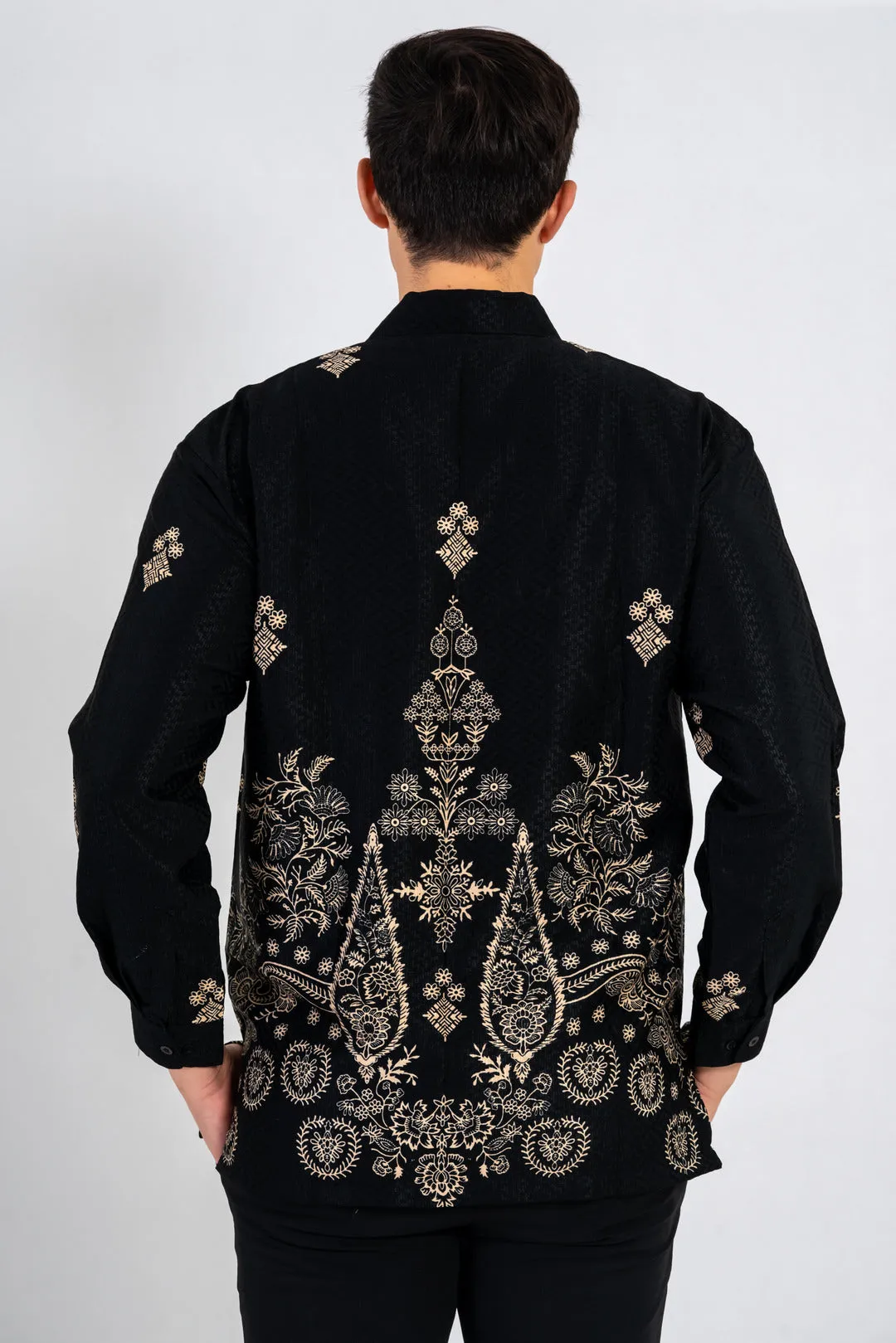 Men's Batik Shirt - Commander | Long Sleeves