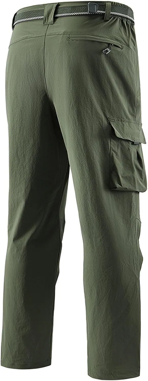Mens Cargo Pants Ripstop Outdoor Hiking Pants Athletic Substantial Joggers Sweatpants