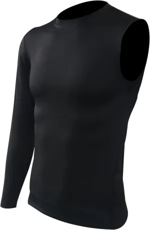 Mens Single Sleeve Compression Shirts One Arm 1/2 Long Sleeve Base Layer Quick Dry Workout Basketball Top