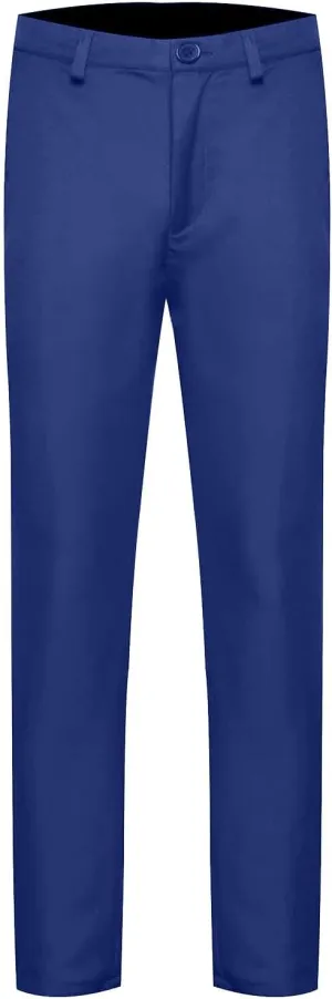 Mens Slim Fit Business Casual Pants Wrinkle Resistant Flat Front Straight Leg Pant Classic Formal Suit Dress Trousers