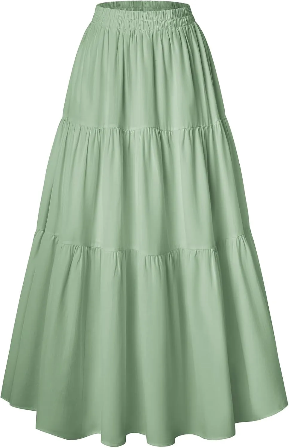 Scarlet Darkness Maxi Long Skirts for Women Summer Flowy Renaissance Skirt with Pockets