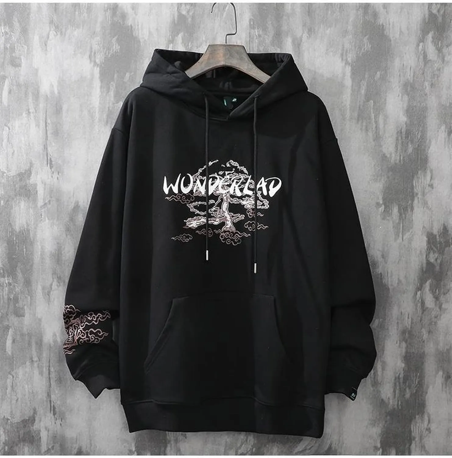 SHINsuke Men Women Japanese Anime Hoodie Y2K Harajuku Sakura Sweatshirt Korean Long Sleeve Fleece Pullover Tops Clothes