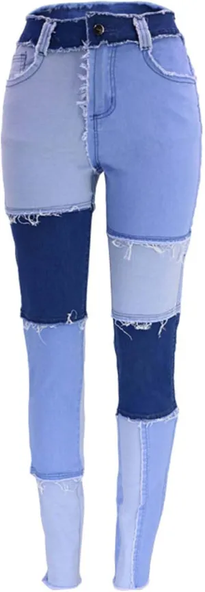 Skinny Jeans for Women High Waist Stretchy Classic High Rise Slimming Jeggings Denim Trousers Pants 2024 Summer