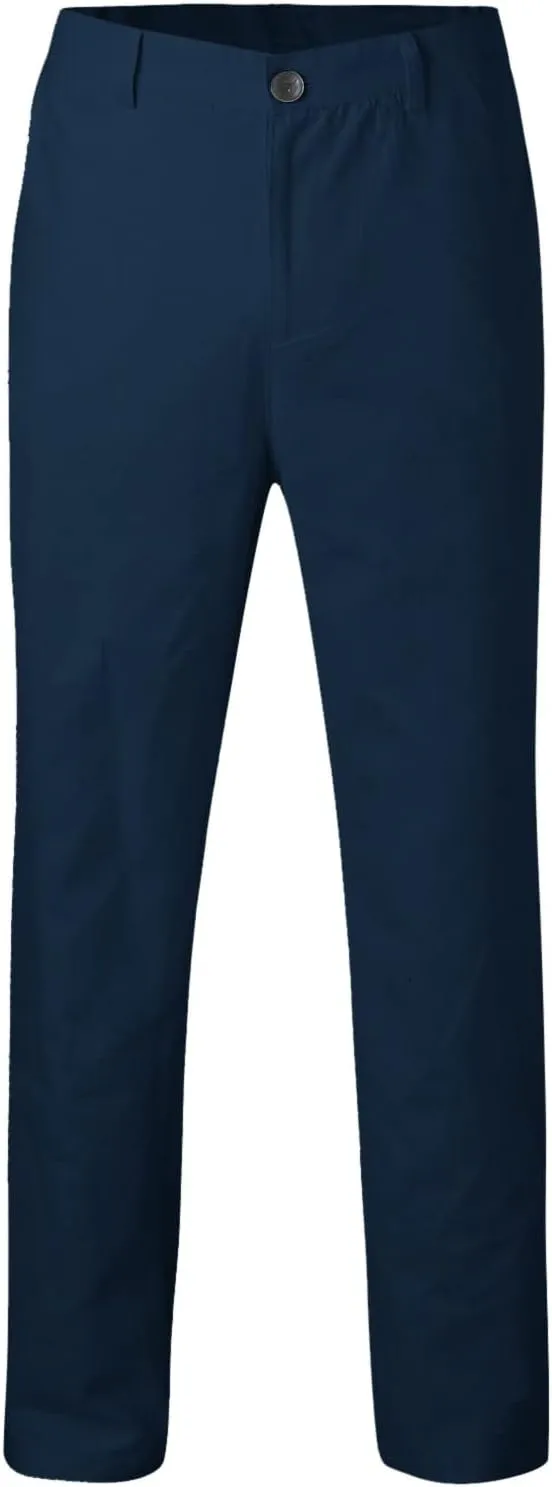 Slim Fit Dress Pants for Men Flat Front Skinny Fashion Casual Business Chino Golf Suit Pants Trousers with Pockets