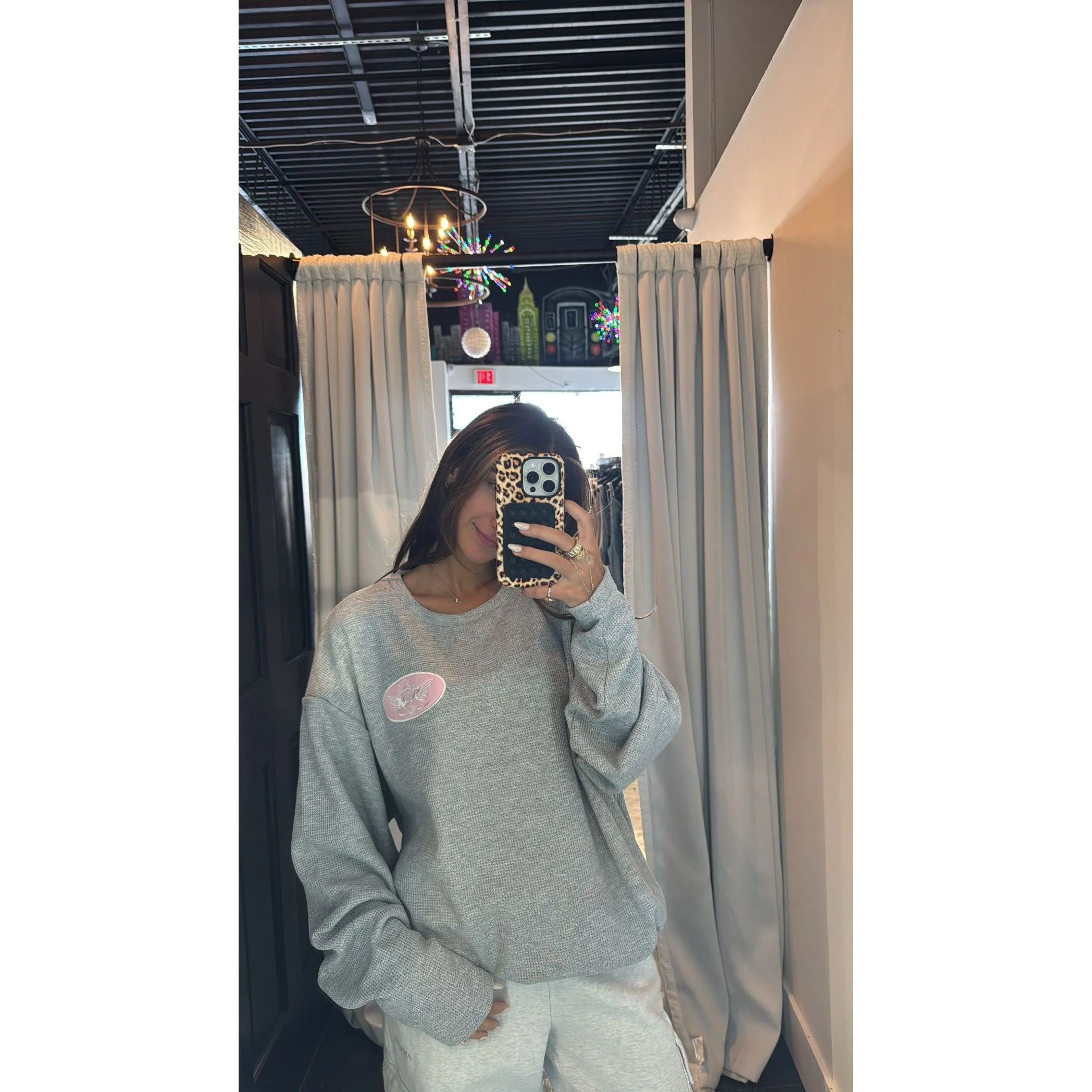 Step Up Your Game Thermal Boyfriend Longsleeve