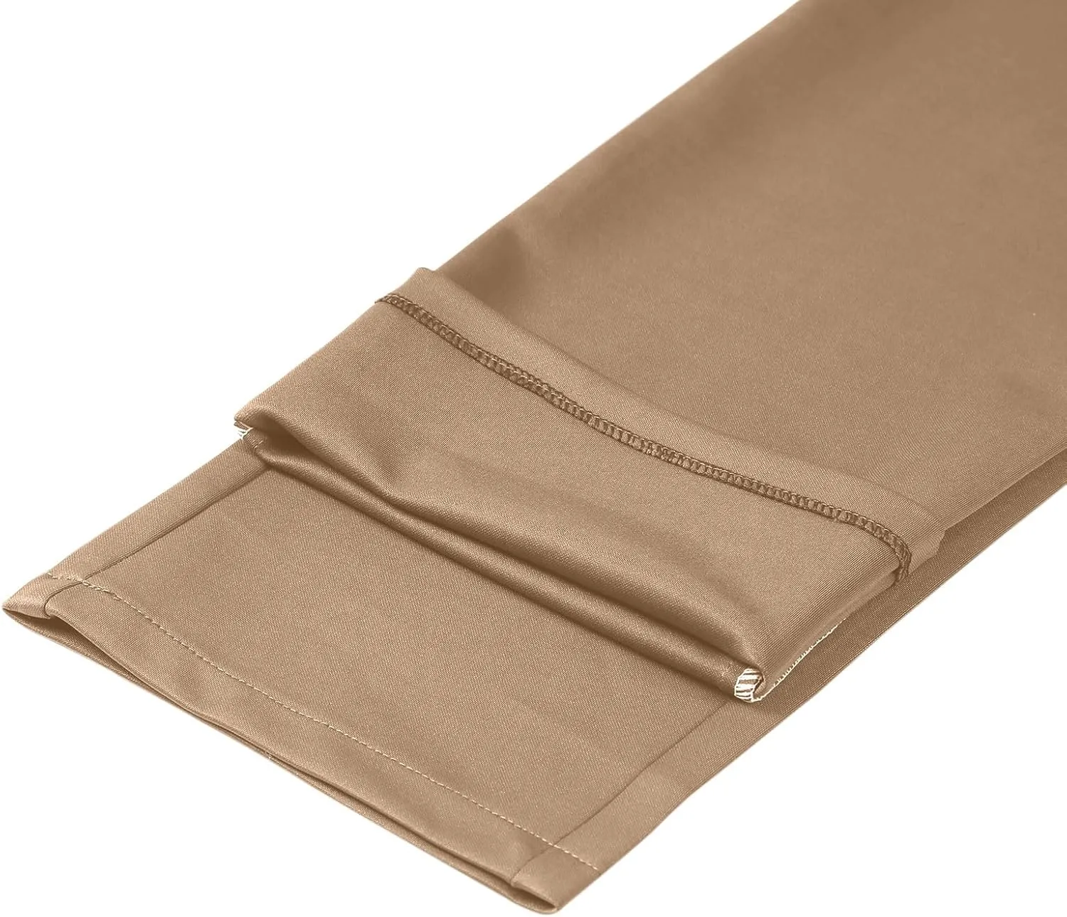 Stretch Dress Pants for Men Wrinkle-Resistant Slim Fit Pants Expandable Waist Casual Dress Pants Athletic Golf Pants
