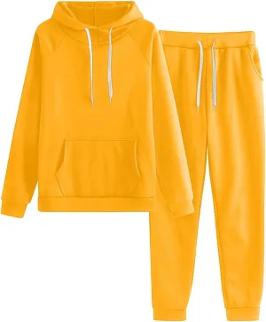 Sweatsuit for Women 2 Piece Long Sleeve Crewneck Cute Workout Long Sleeve Shirts Yoga Pants Outfits