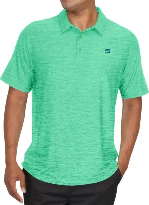 Three Sixty Six Golf Shirts for Men - Dry Fit Short-Sleeve Polo, Athletic Casual Collared T-Shirt