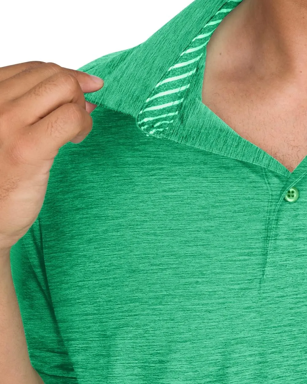 Three Sixty Six Golf Shirts for Men - Dry Fit Short-Sleeve Polo, Athletic Casual Collared T-Shirt